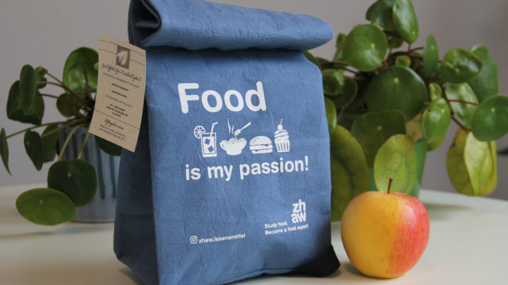 LOOP nachhaltig werben Druck Papyr Lunchbag